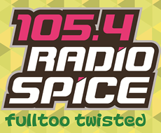 105.4 Radio Spice logo